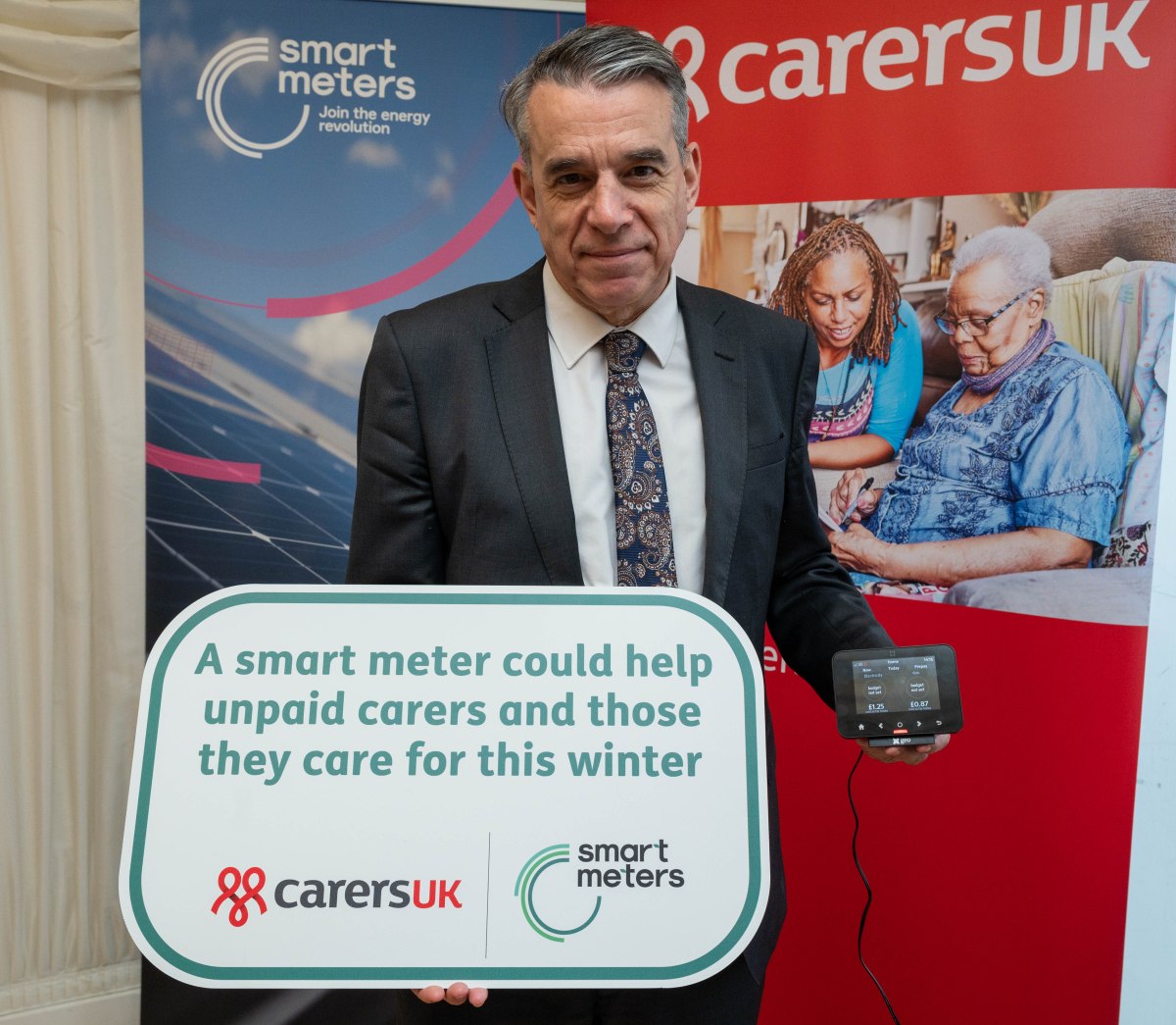 Jeff highlights support for unpaid carers