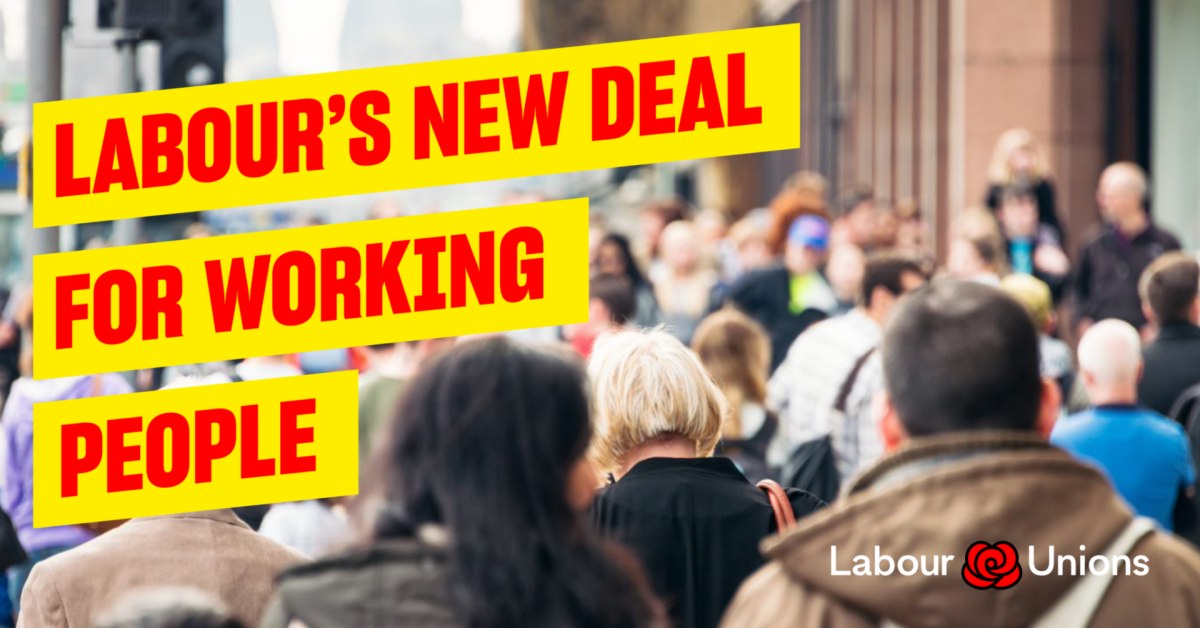 Jeff backs Labour’s New Deal for Working People